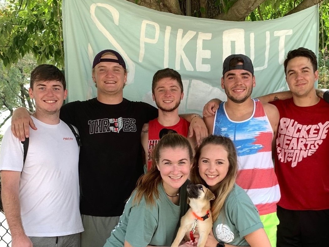 AGS Members are Runner-Ups in AOPi Volleyball Philanthropy Event